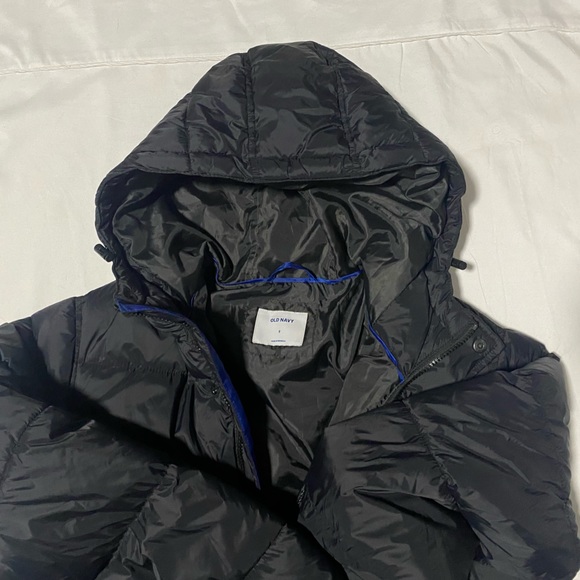 Men’s Old Navy full length puff/puffer jacket size S/M like new - Picture 2 of 2